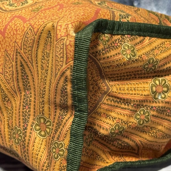 Etro Orange and Green Mini Bag with Paisley Design - Picture 9 of 13